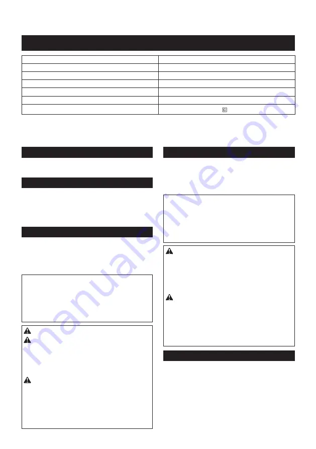 Makita RP1111C Instruction Manual Download Page 62