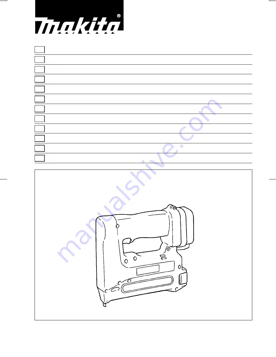 Makita T221D Instruction Manual Download Page 1