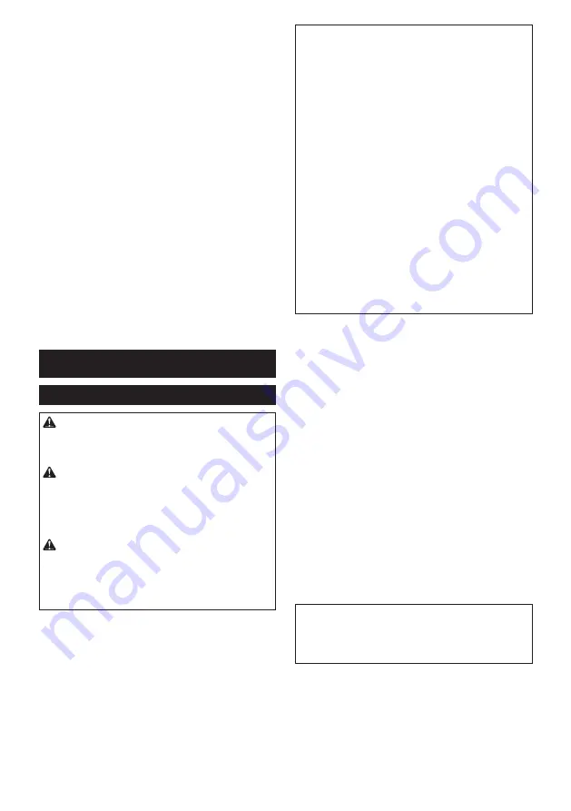 Makita UC014G Instruction Manual Download Page 61