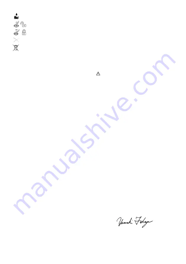 Makita UC3041A Instruction Manual Download Page 6