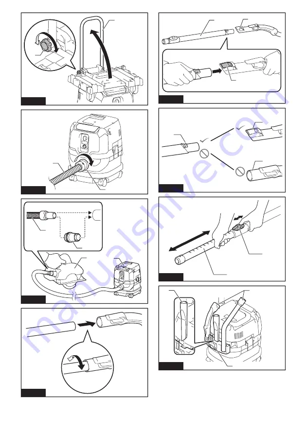 Makita VC001GL Instruction Manual Download Page 5