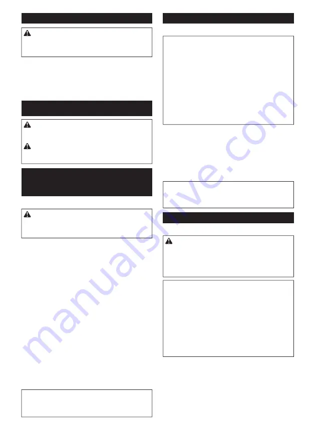 Makita VC001GL Instruction Manual Download Page 24