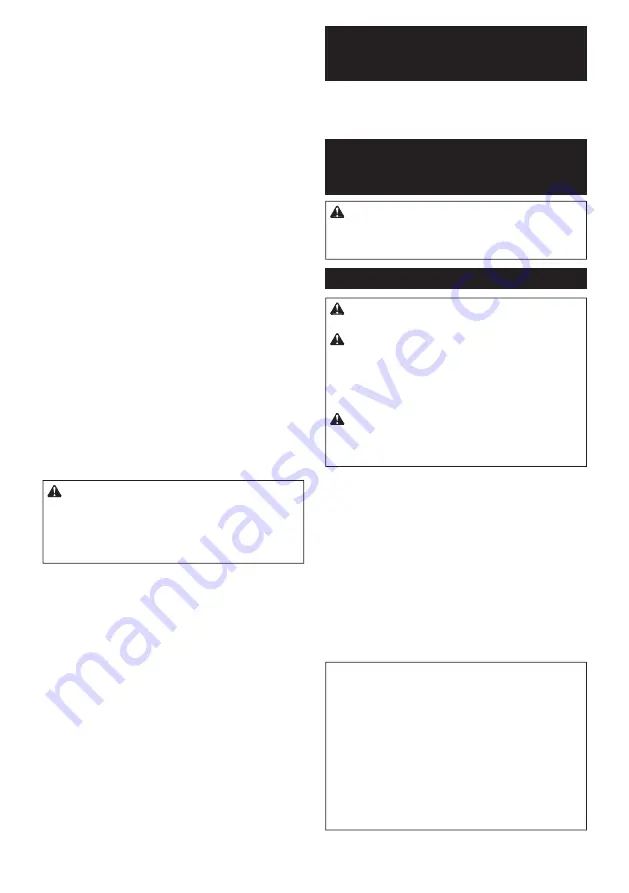 Makita VC001GL Instruction Manual Download Page 54