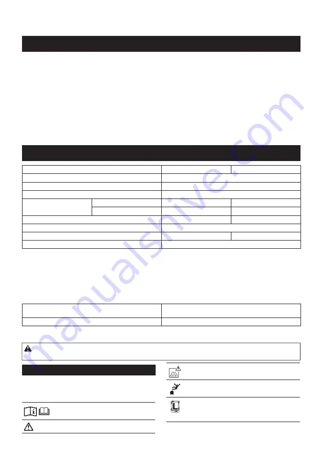 Makita VC001GL Instruction Manual Download Page 72