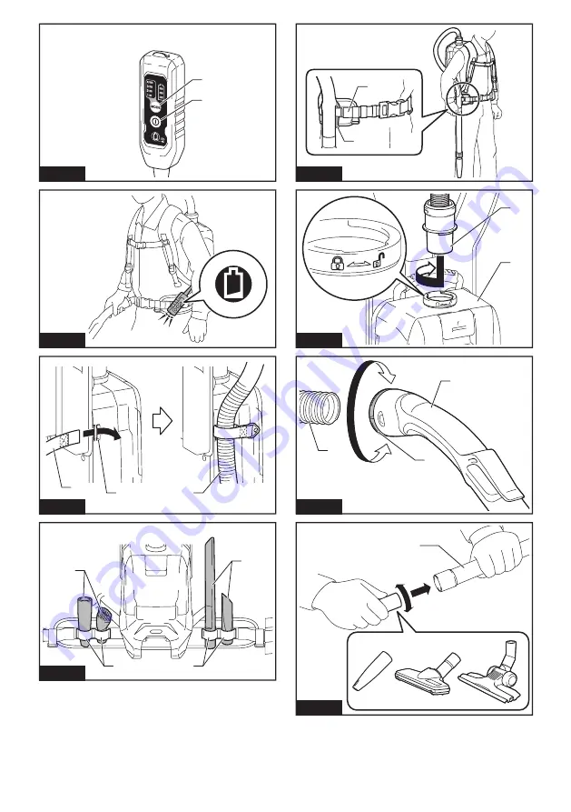 Makita VC008G Instruction Manual Download Page 3