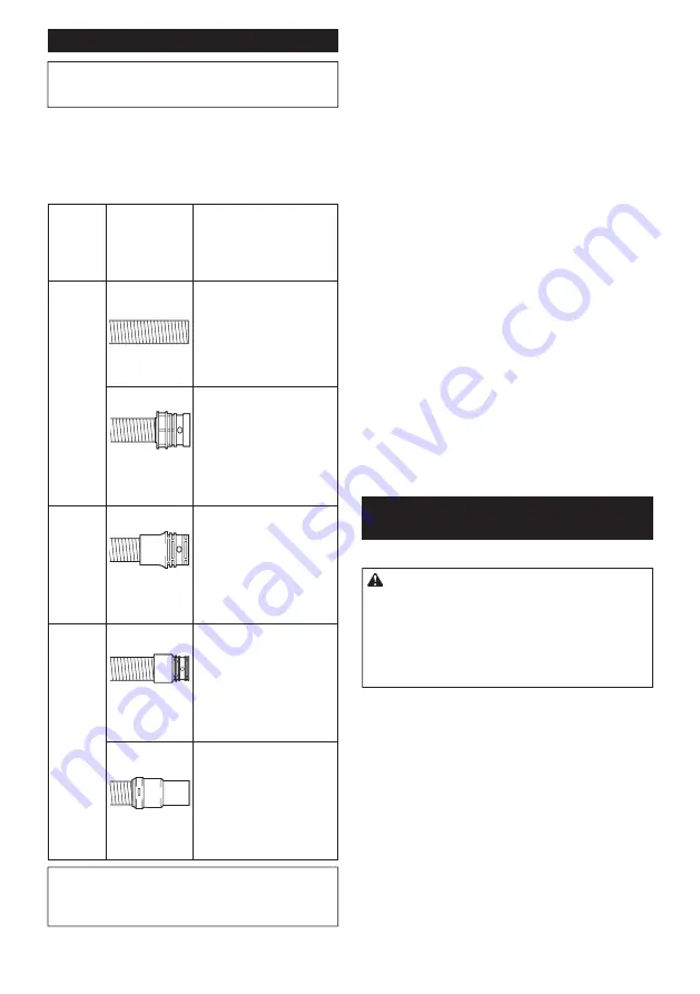 Makita VC008G Instruction Manual Download Page 110