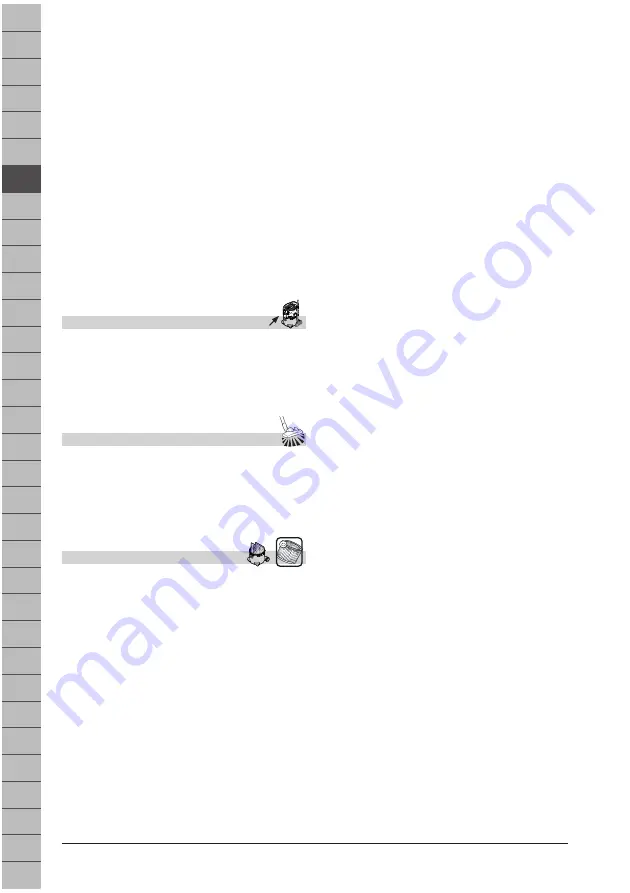 Makita VC2000L Original Operating Instructions Download Page 68