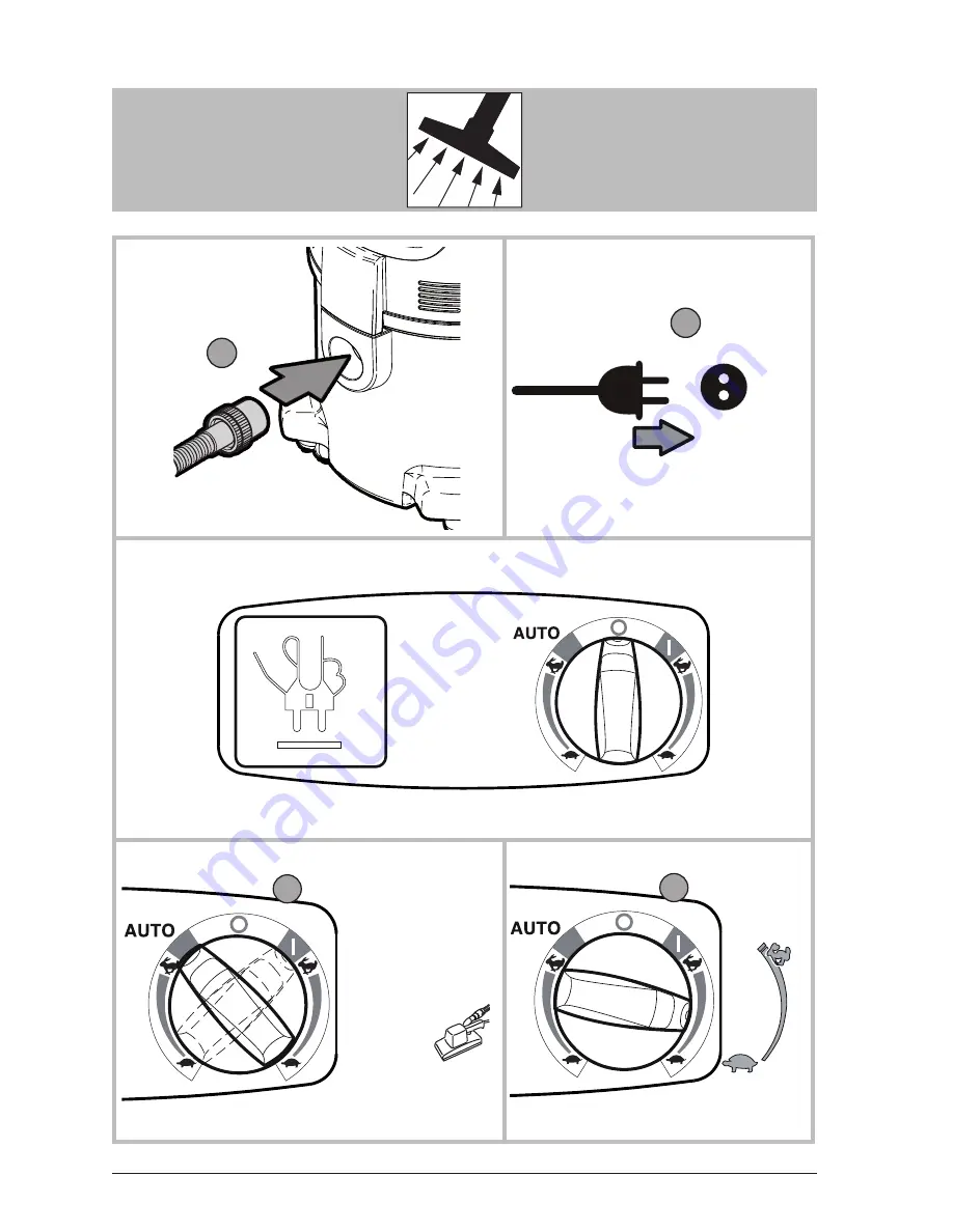 Makita VC3012L Operating Instructions Manual Download Page 4