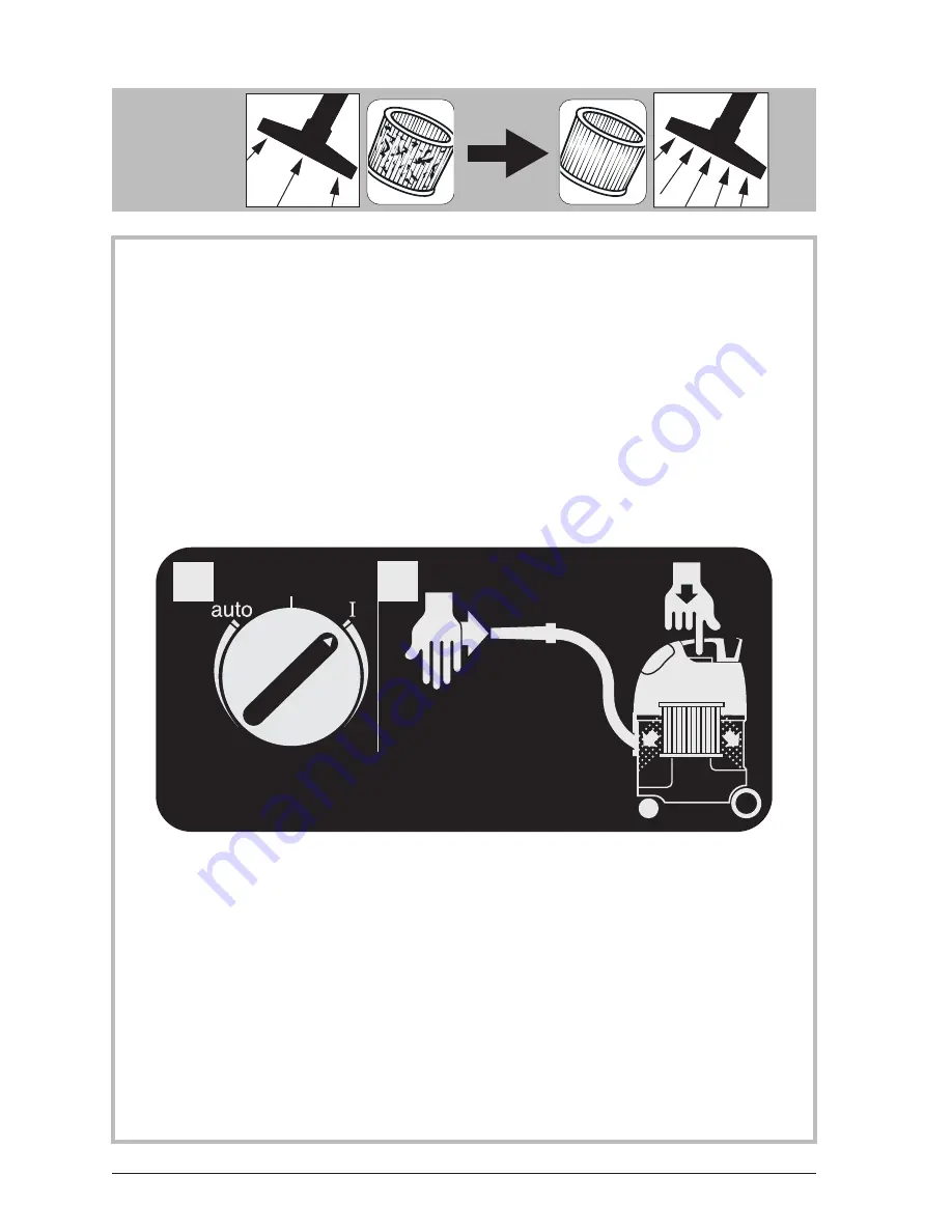 Makita VC3012L Operating Instructions Manual Download Page 6