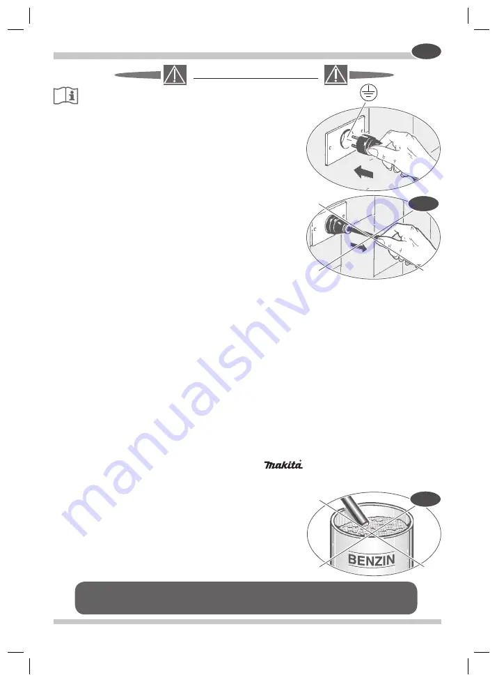 Makita VC3510 Скачать руководство пользователя страница 27