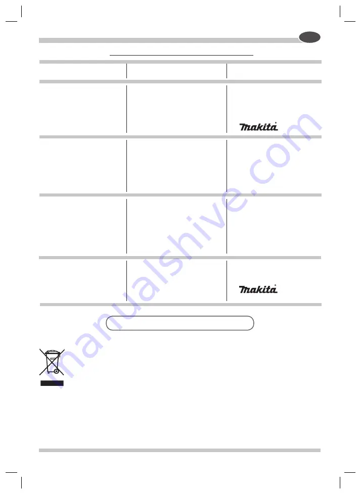 Makita VC3510 Instruction Manual Download Page 33