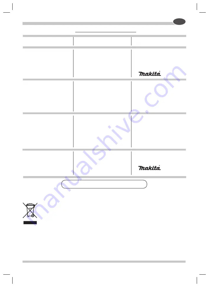 Makita VC3510 Instruction Manual Download Page 41