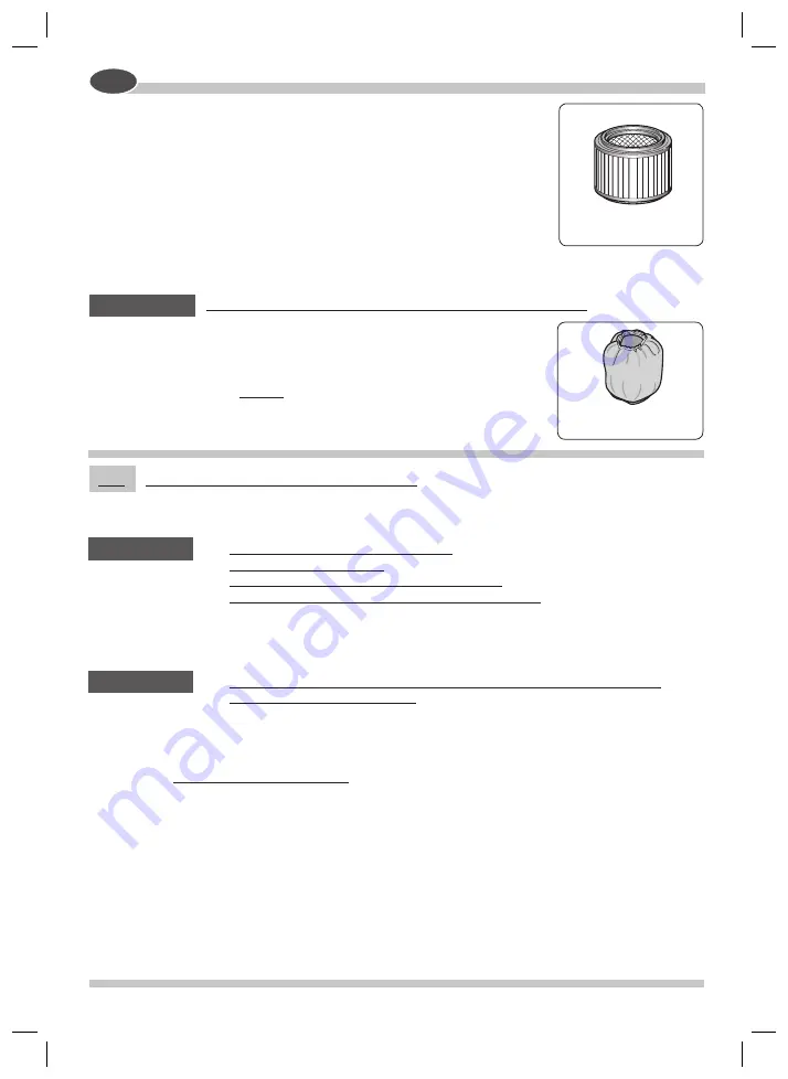 Makita VC3510 Instruction Manual Download Page 62