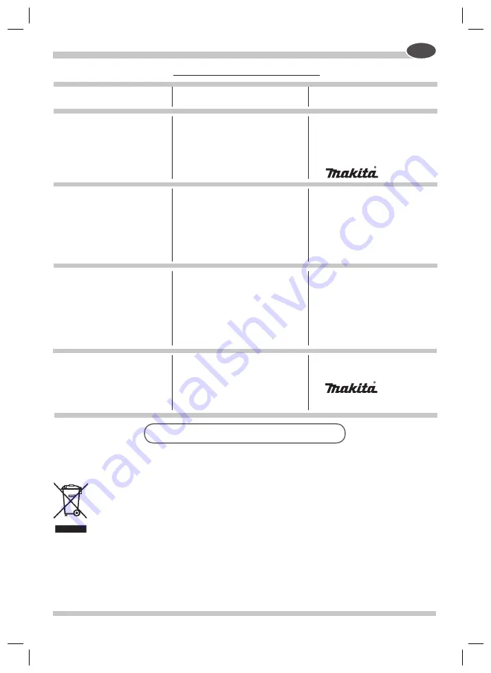 Makita VC3510 Instruction Manual Download Page 73