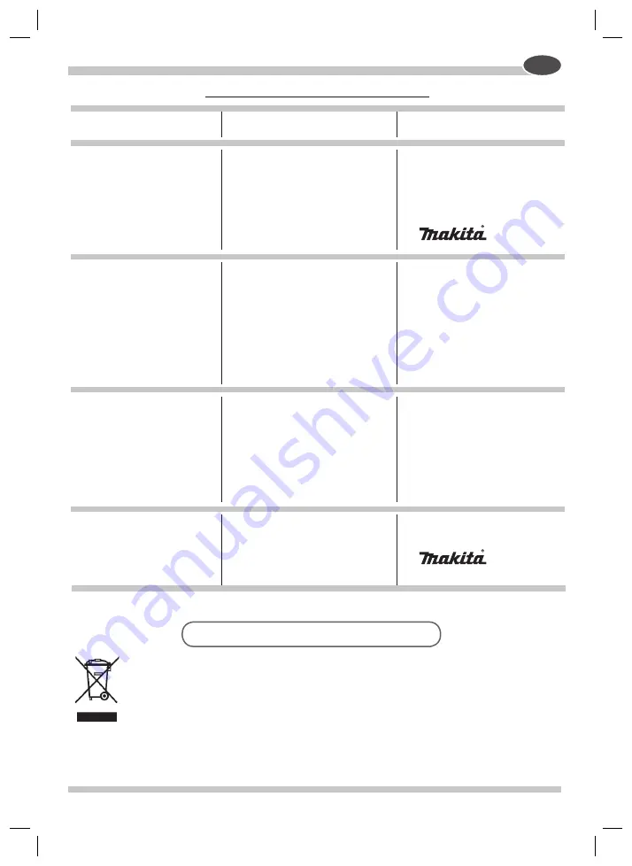 Makita VC3510 Instruction Manual Download Page 89