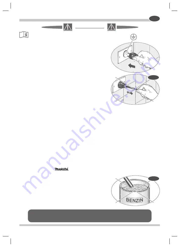 Makita VC3510 Скачать руководство пользователя страница 107