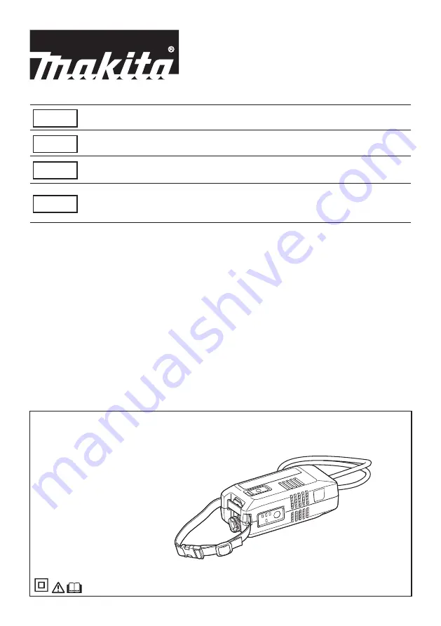 Makita WUT02 Instruction Manual Download Page 1