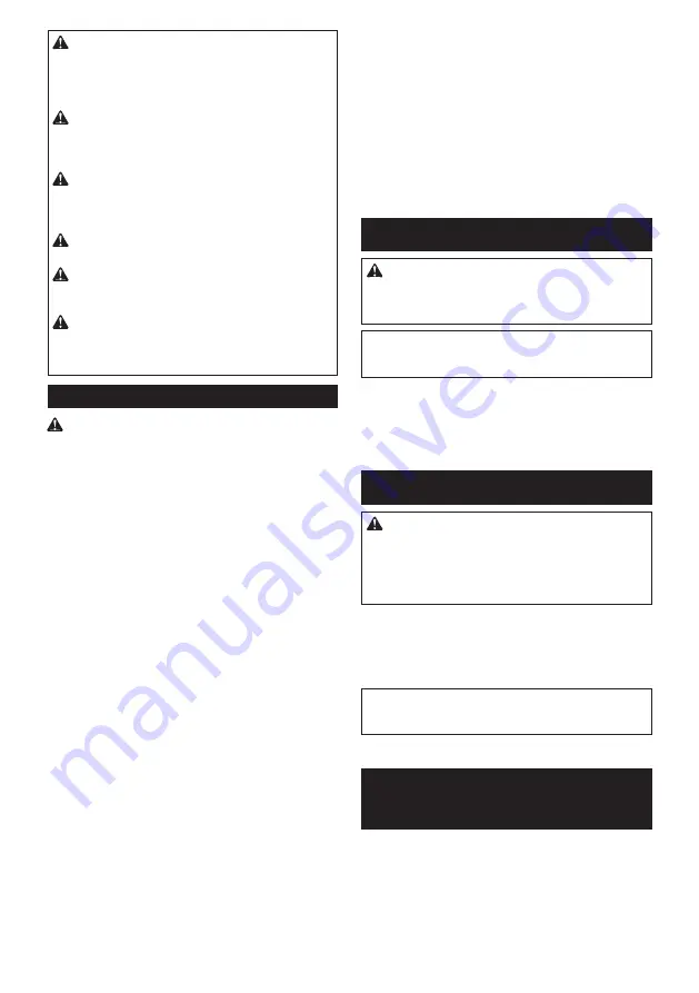 Makita XAD05 Instruction Manual Download Page 10