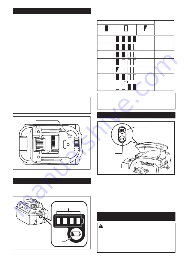 Makita XCV02 Series Instruction Manual Download Page 6