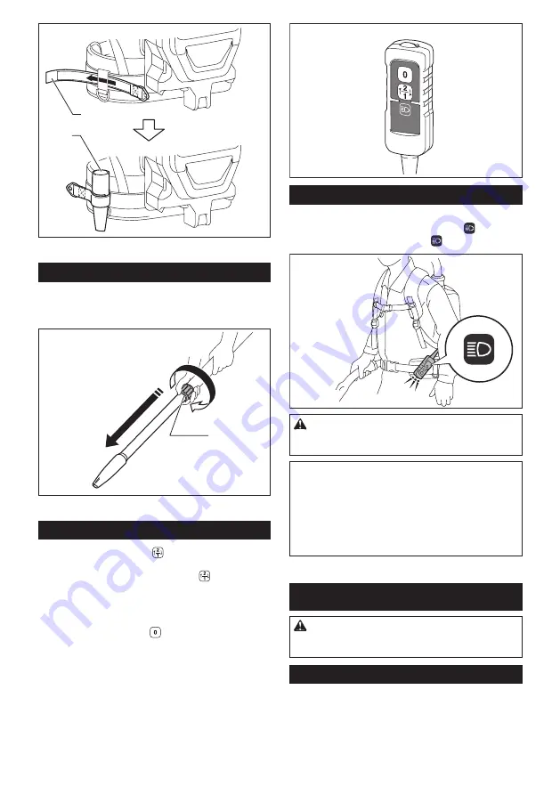 Makita XCV05 Instruction Manual Download Page 7