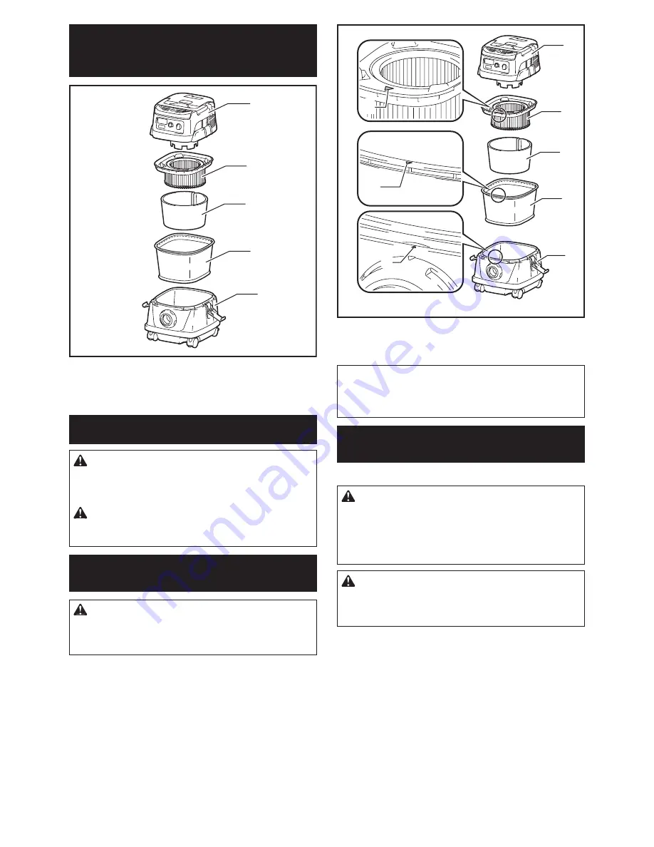 Makita XCV08 Instruction Manual Download Page 33