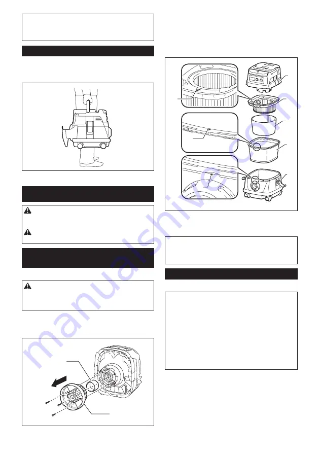 Makita XCV20 Instruction Manual Download Page 21