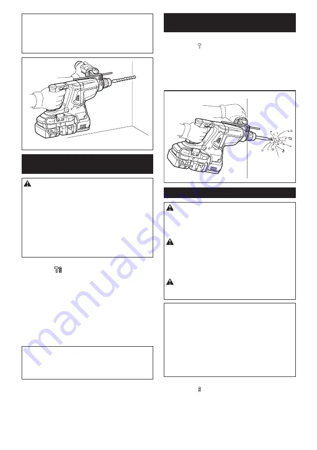 Makita XRH08 Instruction Manual Download Page 39