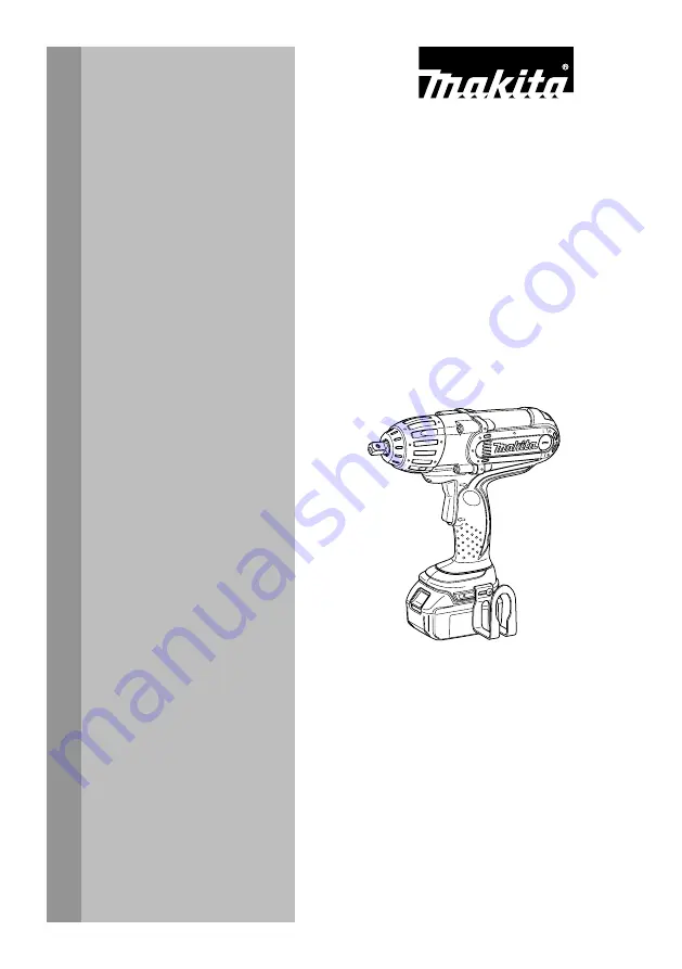 Makita XWT04 Instruction Manual Download Page 1