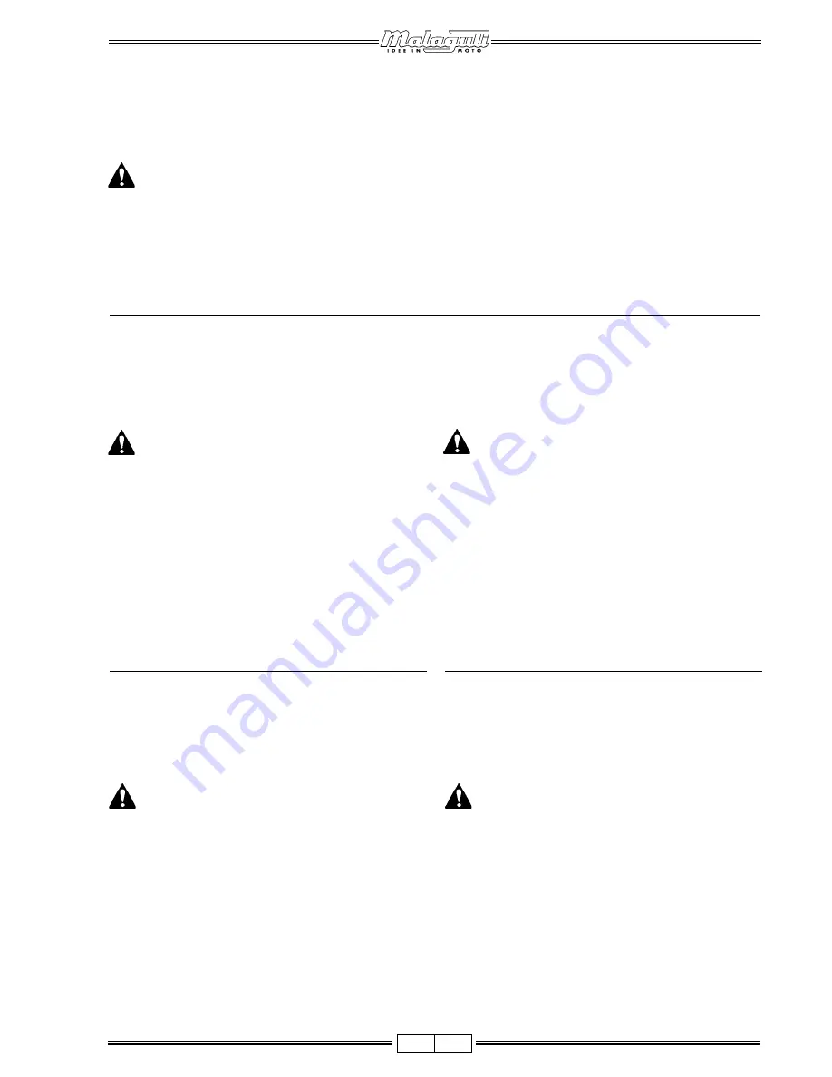 Malaguti F10 User Manual Download Page 182