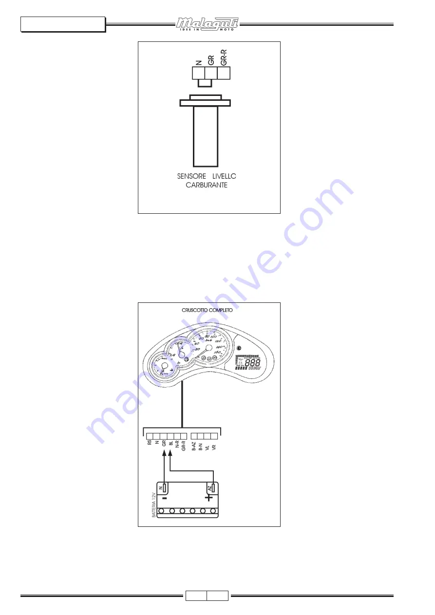 Malaguti MADISON 250 Troubleshooting Manual Download Page 45