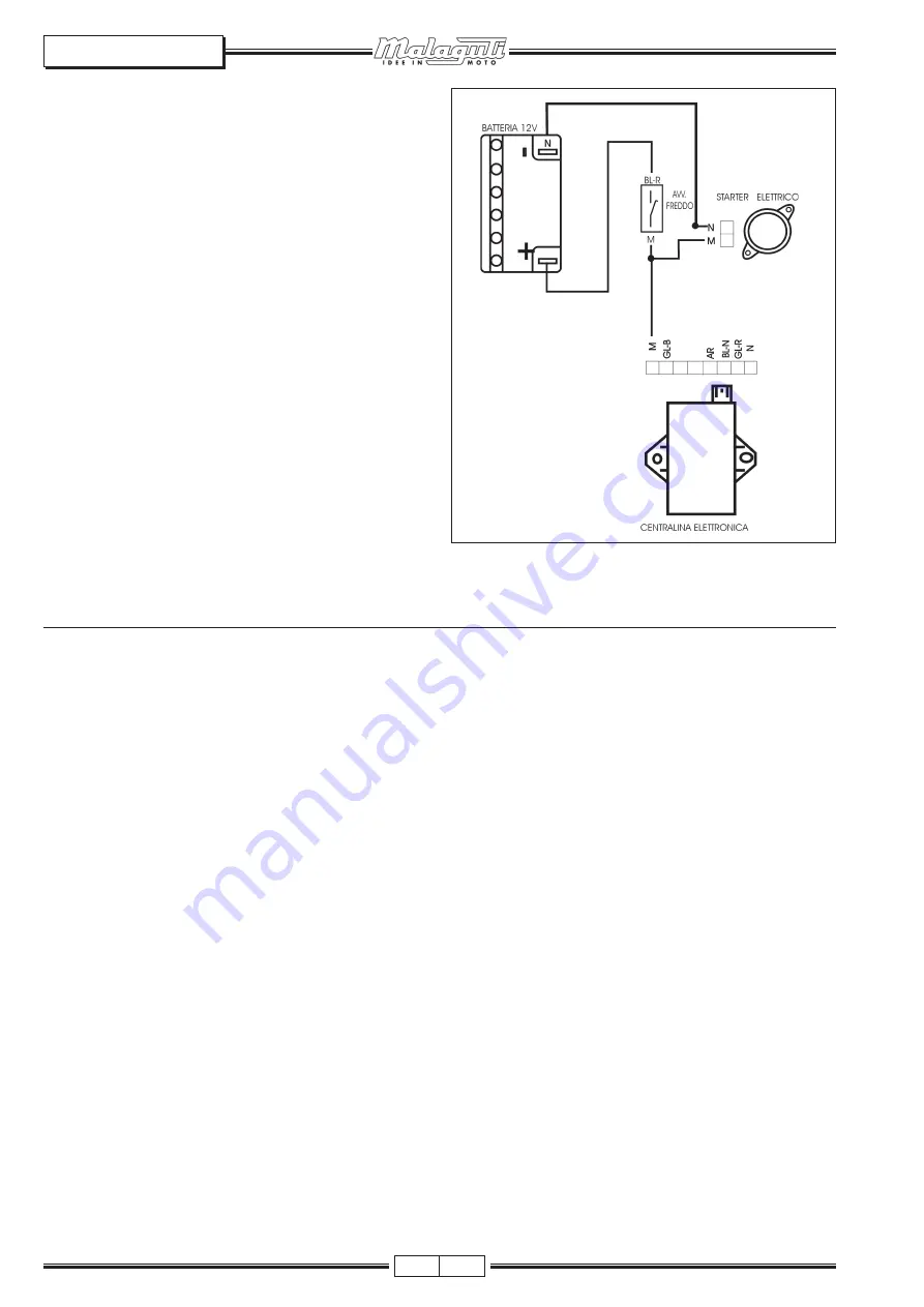 Malaguti MADISON 250 Troubleshooting Manual Download Page 53