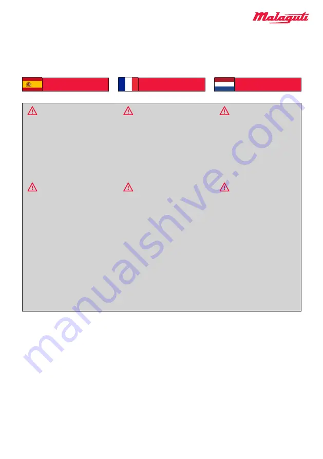 Malaguti MONTE 125 User Manual Download Page 47