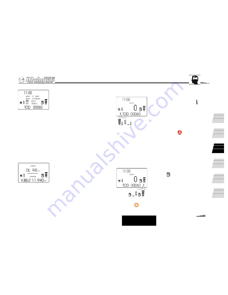 Malaguti SPIDER MAX GT500 Owner'S Manual Download Page 175