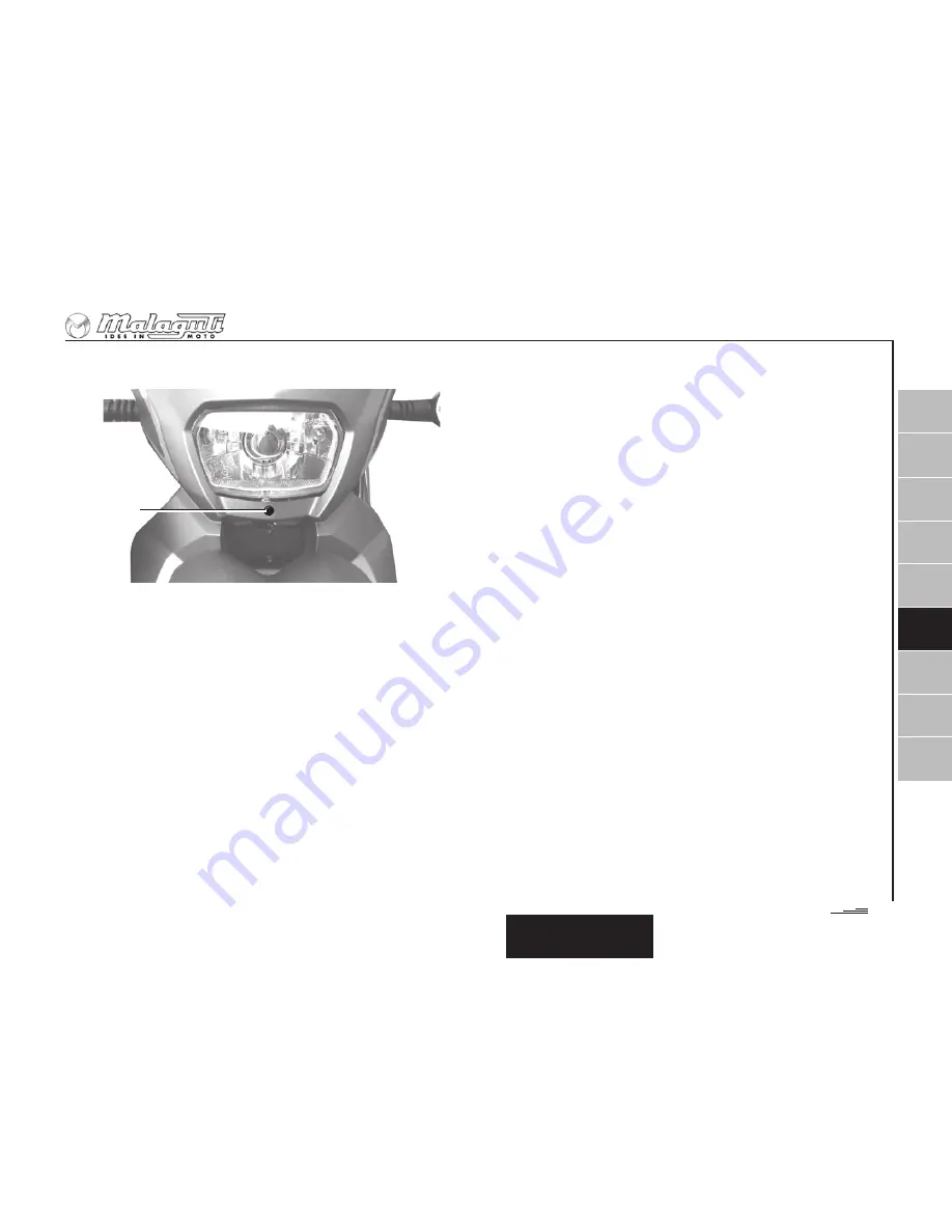 Malaguti X3M User Manual Download Page 223