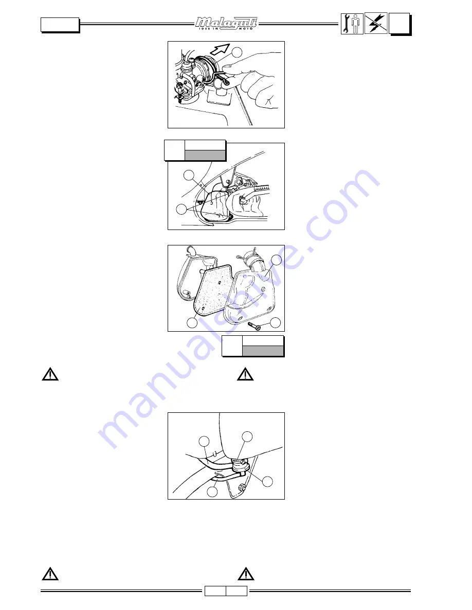 Malaguti Yesterday Service Manual Download Page 58