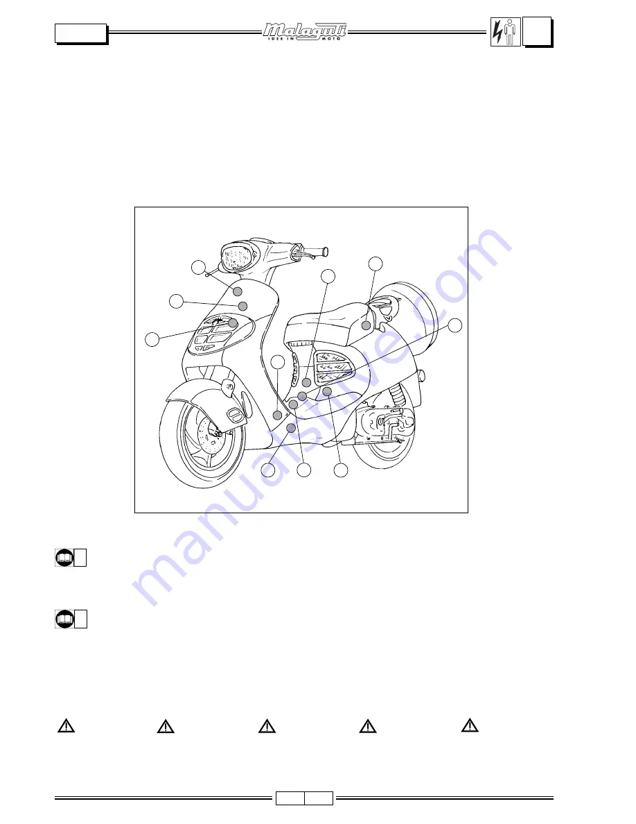 Malaguti Yesterday Service Manual Download Page 70