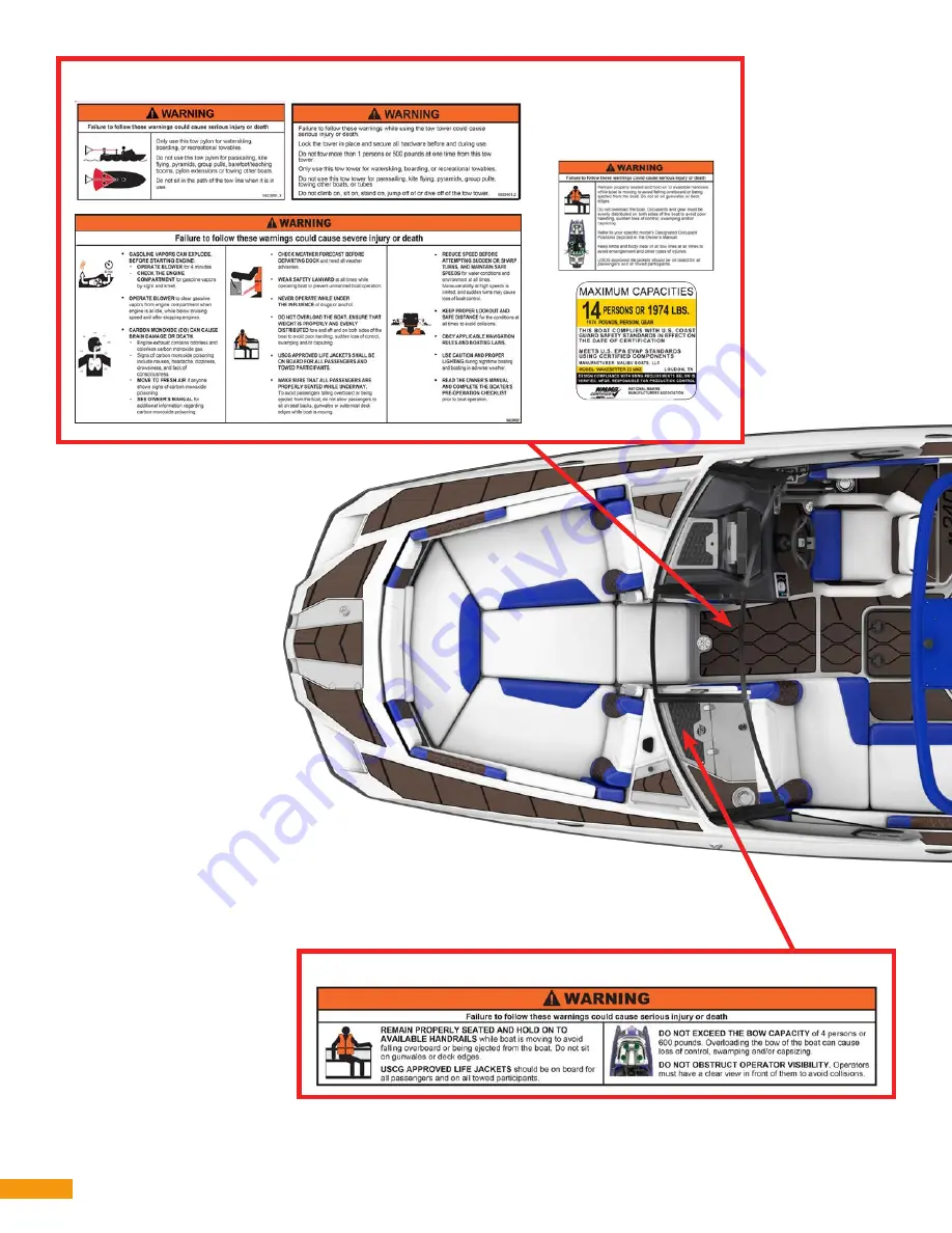 Malibu Boats M240 2021 Owner'S Manual Download Page 30