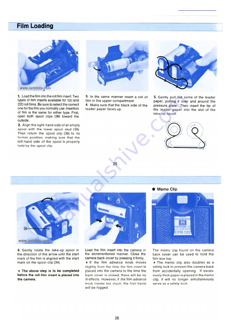 Mamiya M645J Instructions Manual Download Page 14