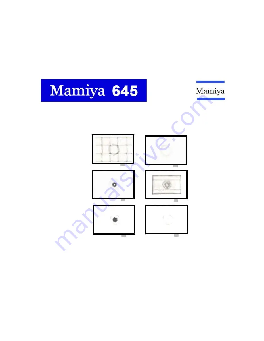 Mamiya N Series Скачать руководство пользователя страница 1