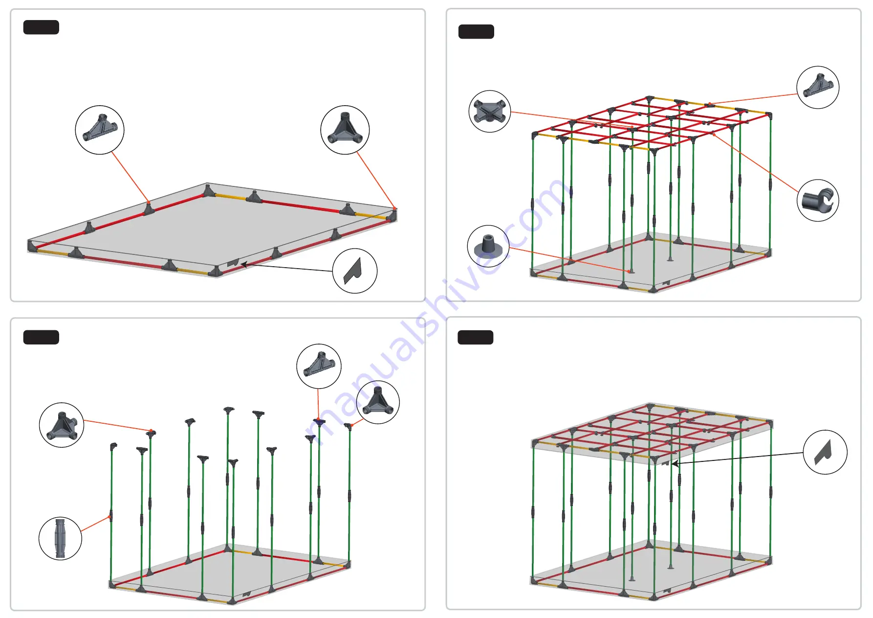 Mammoth Tents Elite 360S Assembly Instructions Download Page 2