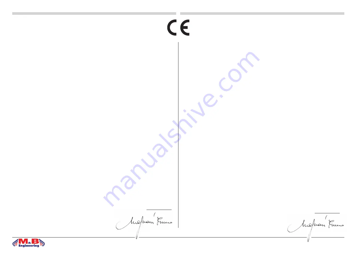 M&B Engineering DIDO 56 Instruction Manual Download Page 48