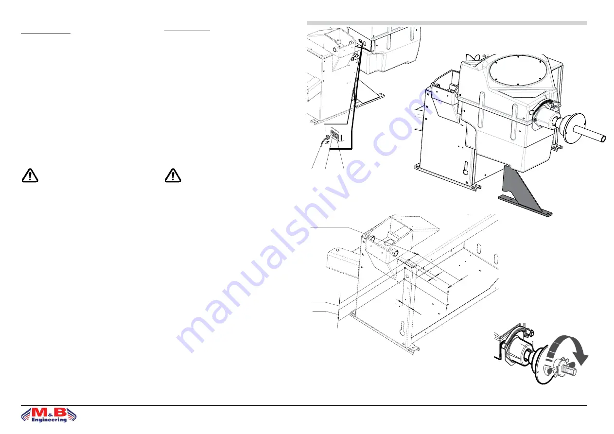 M&B Engineering WB 200 Original Instruction Manual Download Page 12