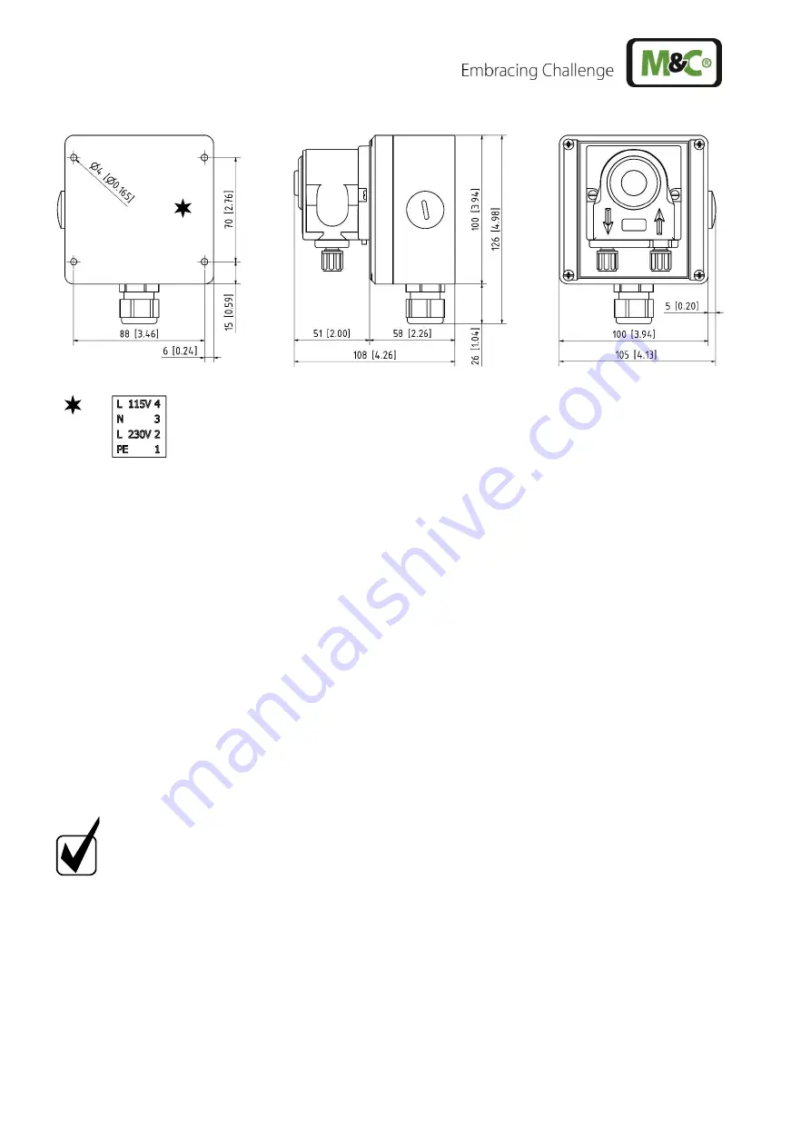 M&C 01P1110 Instruction Manual Download Page 12