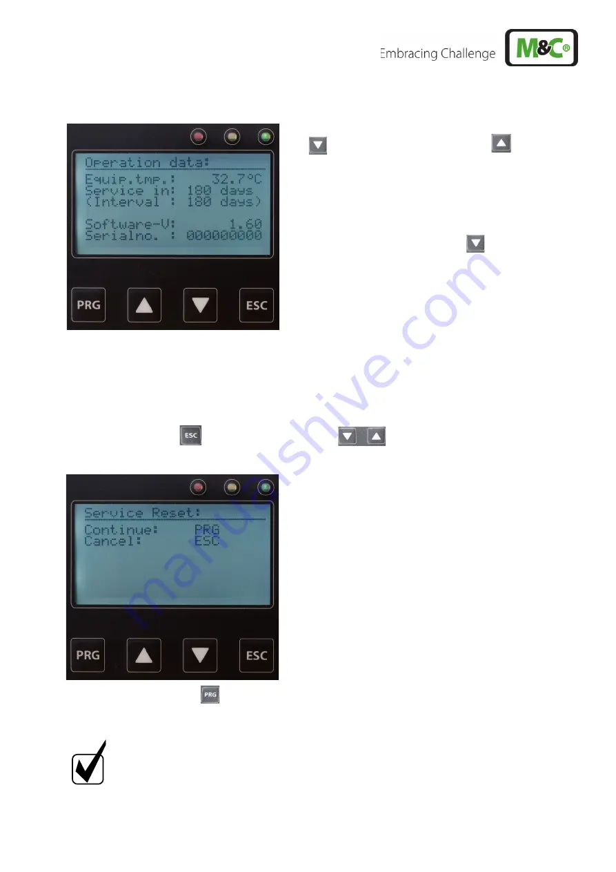 M&C CSS Series Instruction Manual Download Page 37