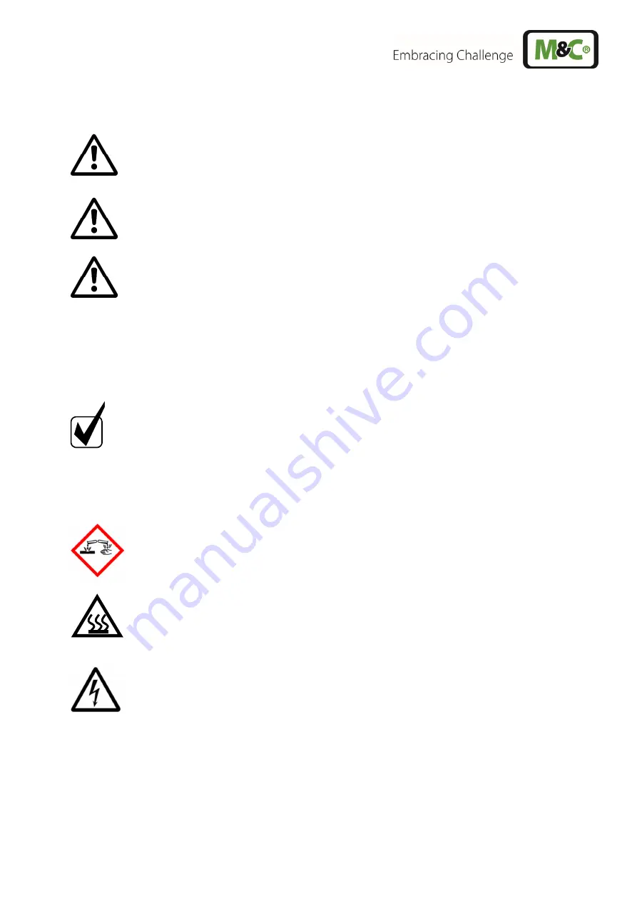 M&C SP Series Instruction Manual Download Page 7