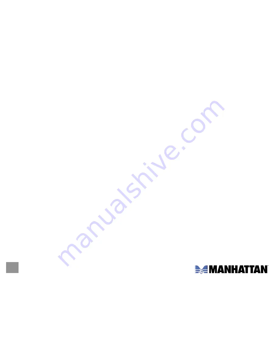 Manhattan 700344 User Manual Download Page 8