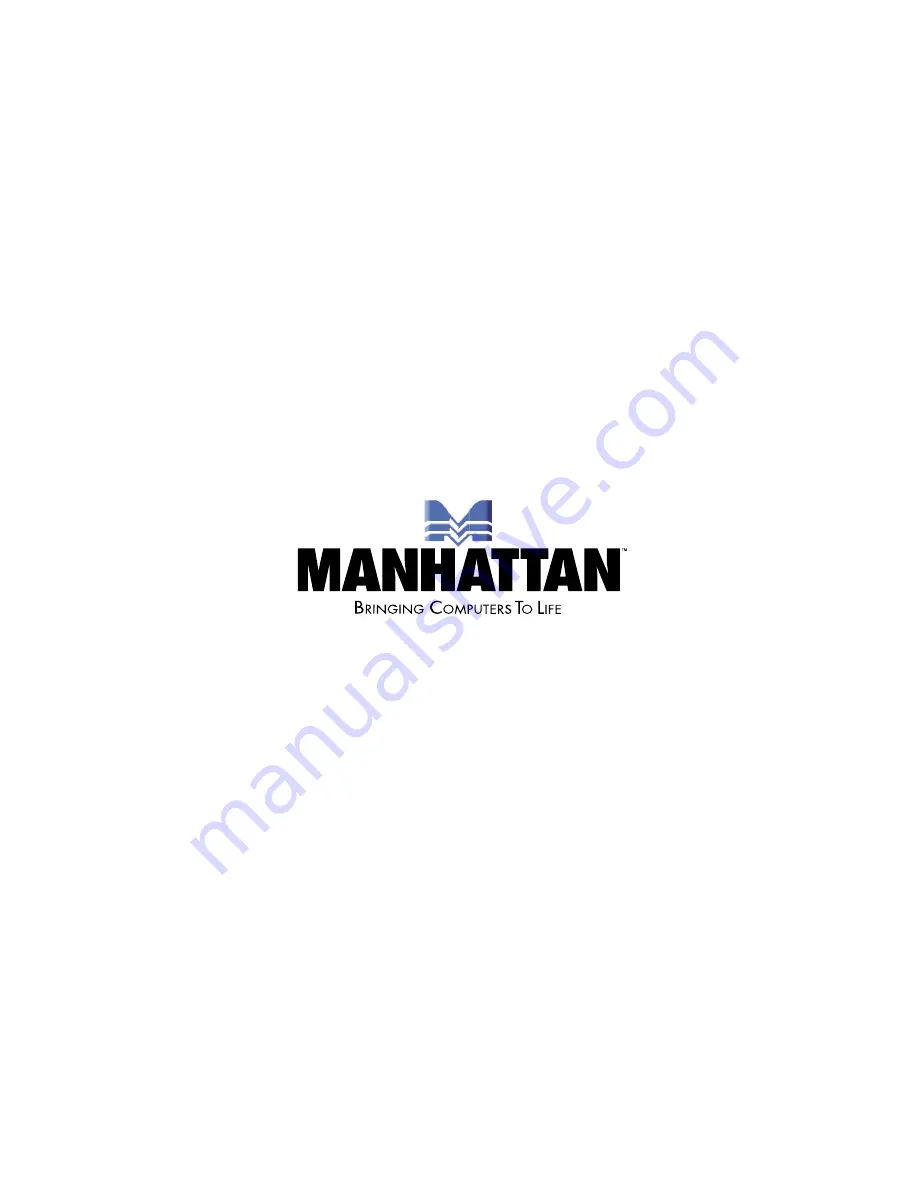 Manhattan 702997 Скачать руководство пользователя страница 8