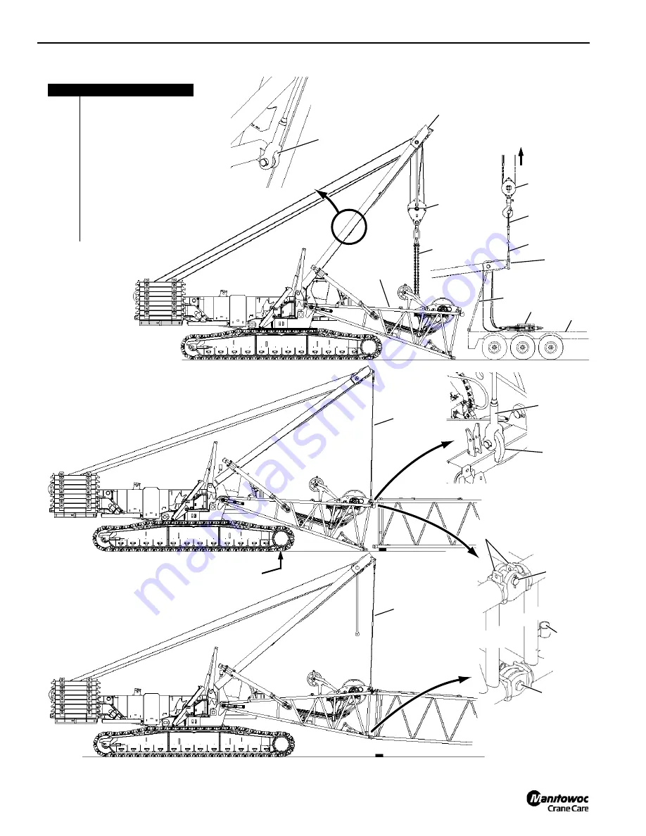 Manitowoc 16000WA Operator'S Manual Download Page 62