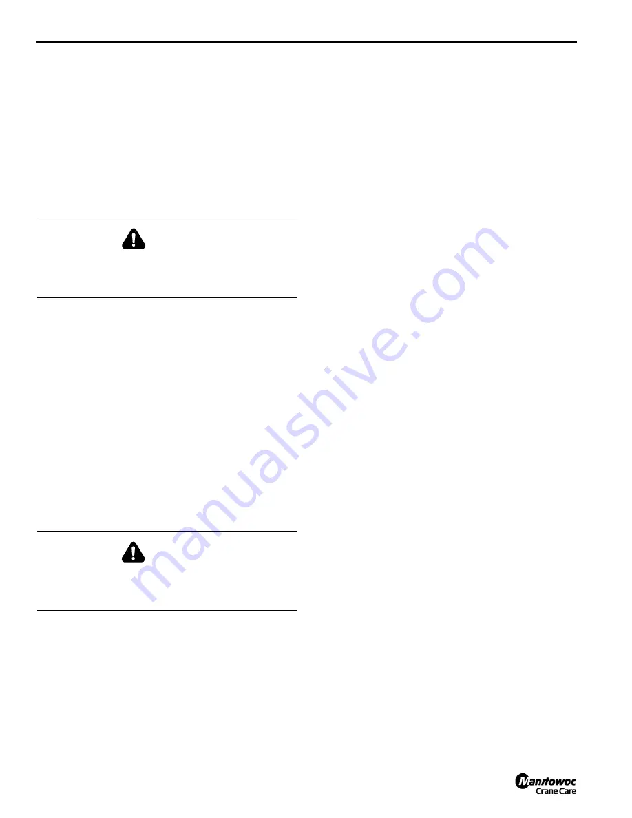 Manitowoc 16000WA Скачать руководство пользователя страница 70