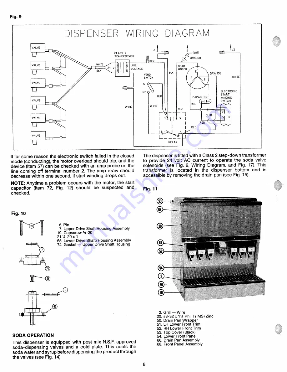 Manitowoc CSA-151 series Installation & Owner'S Manual Download Page 8